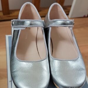 Jacadi Silver Kids Dress Shoes